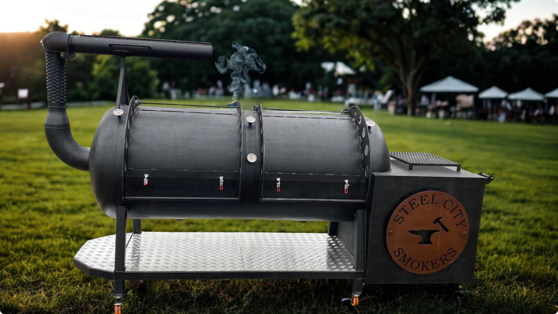 Backyard Beast large smoker build